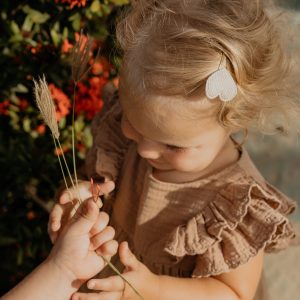 Haarspeldje bella. gouden hartje