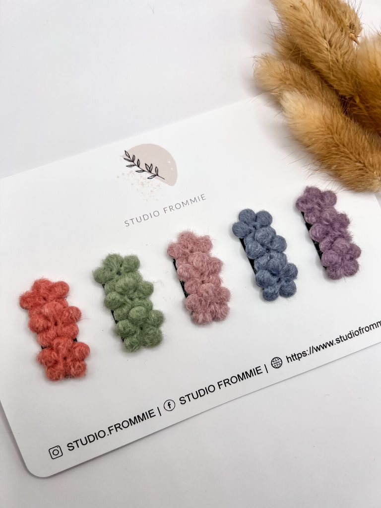 Setje antislip haarspeldjes. Perfect voor de eerste haren van een baby of dun haar van een peuter