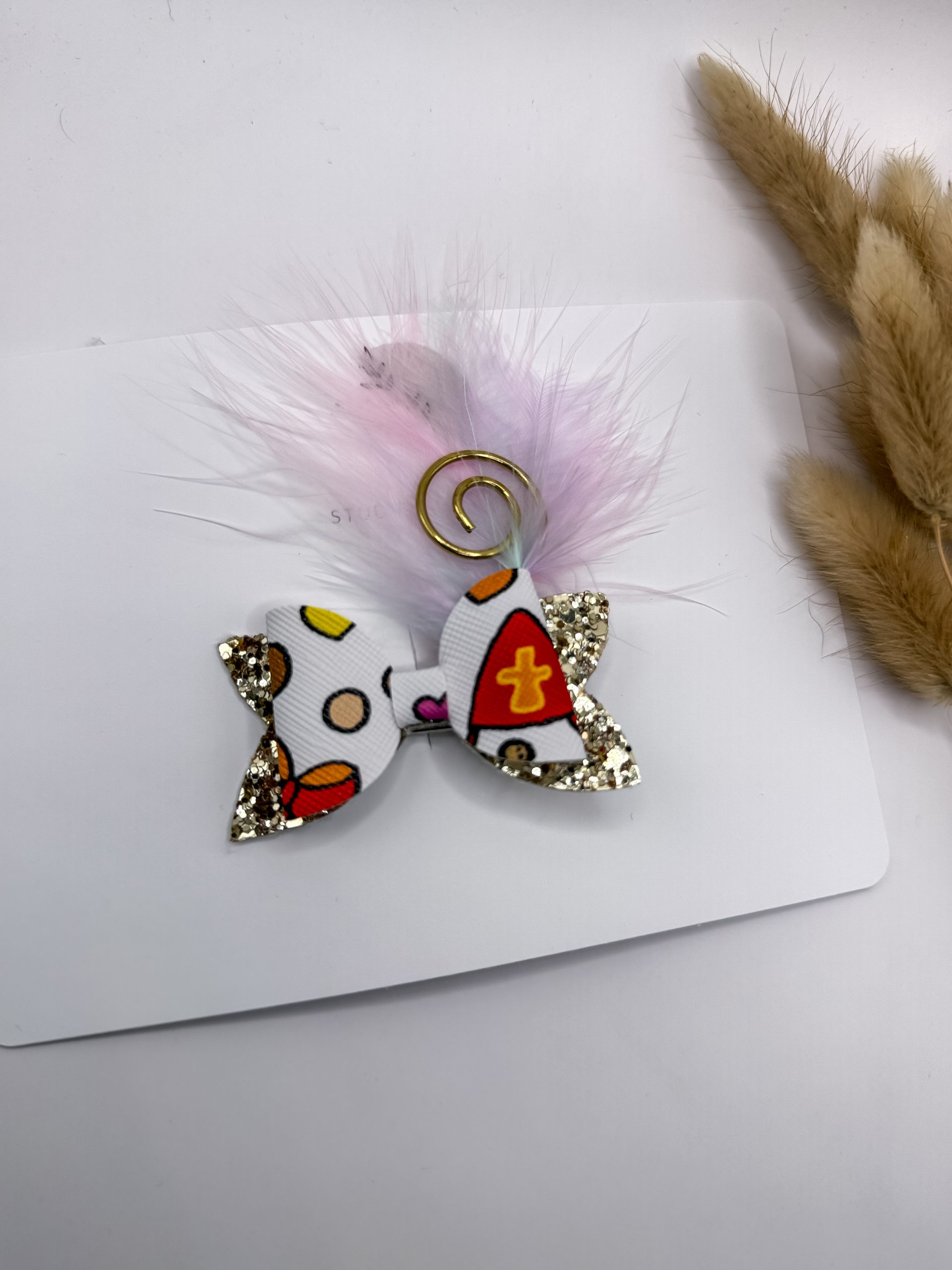 Haarspeldje Sinterklaas 1