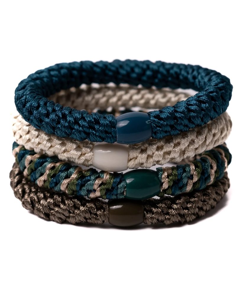 BANDITZ Combo Petrolgreen Adventure: Ontdek Banditz: veelzijdige haarelastiekjes en trendy armbandjes in één. De beste keuze voor zowel styling als comfort
