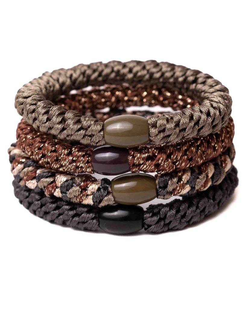 BANDITZ Combo Khaki Love: Ontdek Banditz: veelzijdige haarelastiekjes en trendy armbandjes in één. De beste keuze voor zowel styling als comfort