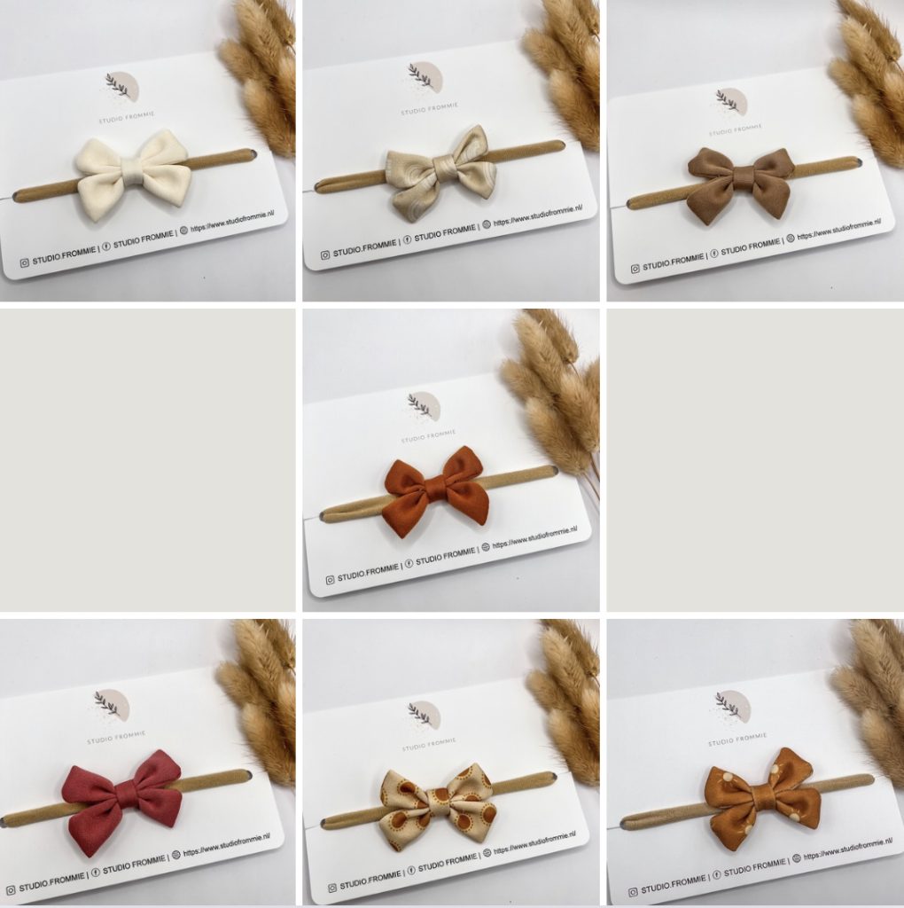 Haarbandje bow. Strik