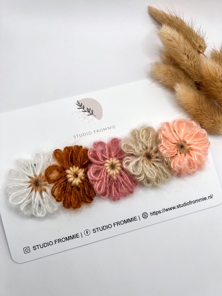 Setje antislip haarspeldjes Wanda. Voor baby's en meisjes met dun en fijn haar
