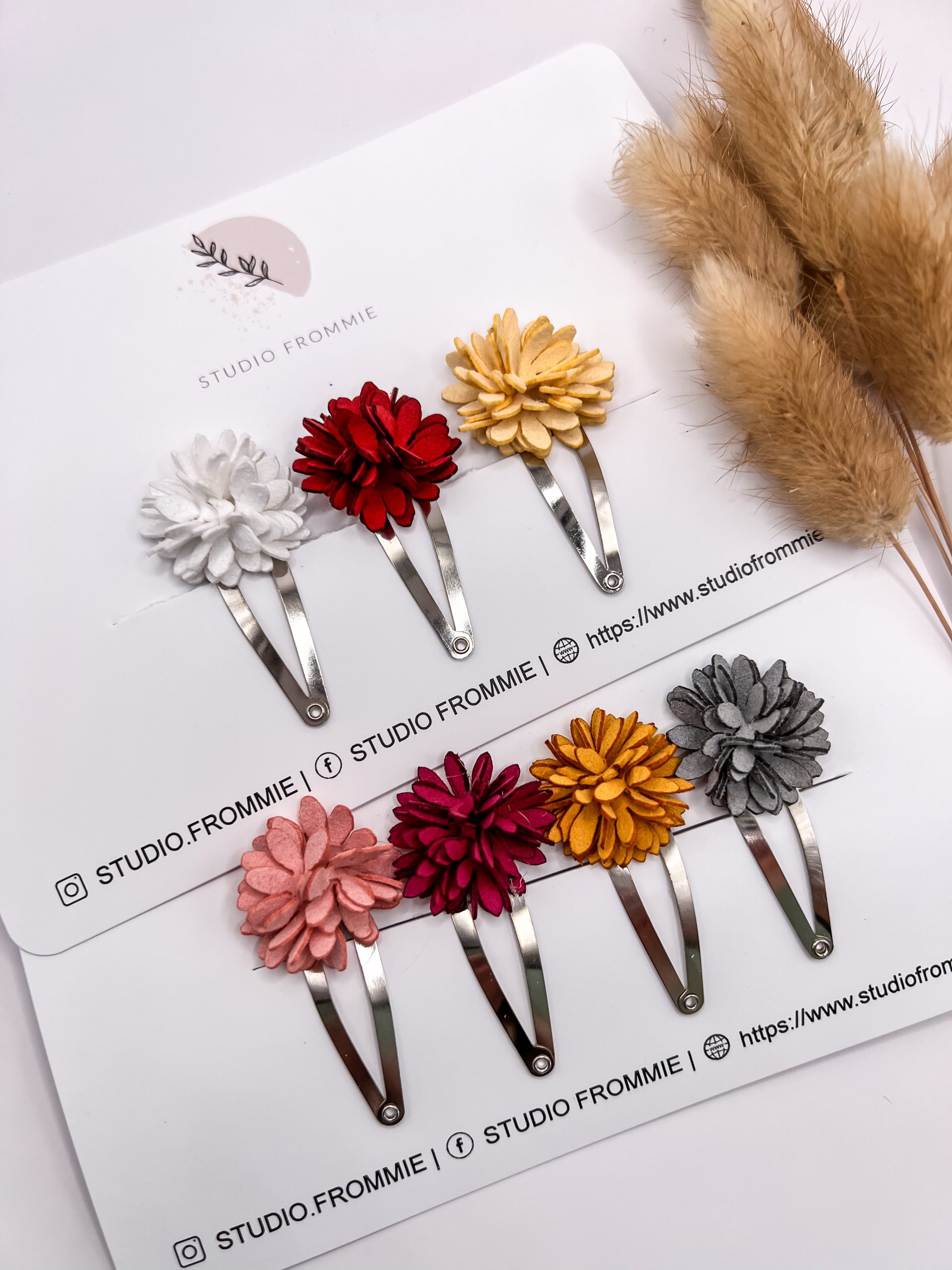 Haarspeldje Aimee. Bloemen