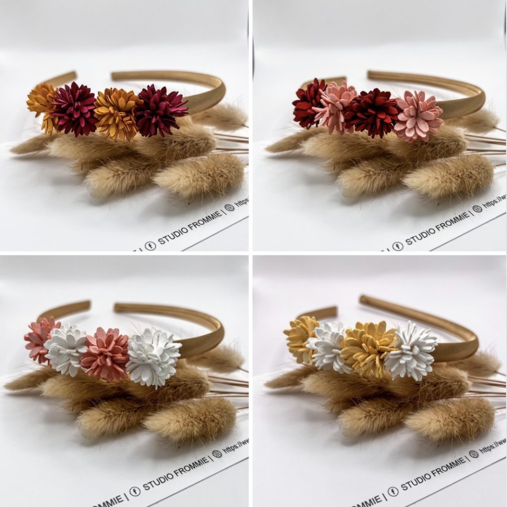 Diadeem aimee. Bloemen