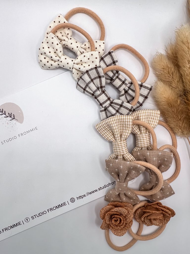 Haarelastiekje bow 4