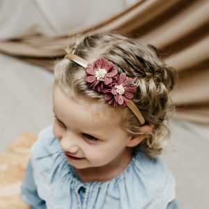 Diadeem Milou herfst. Bloemen