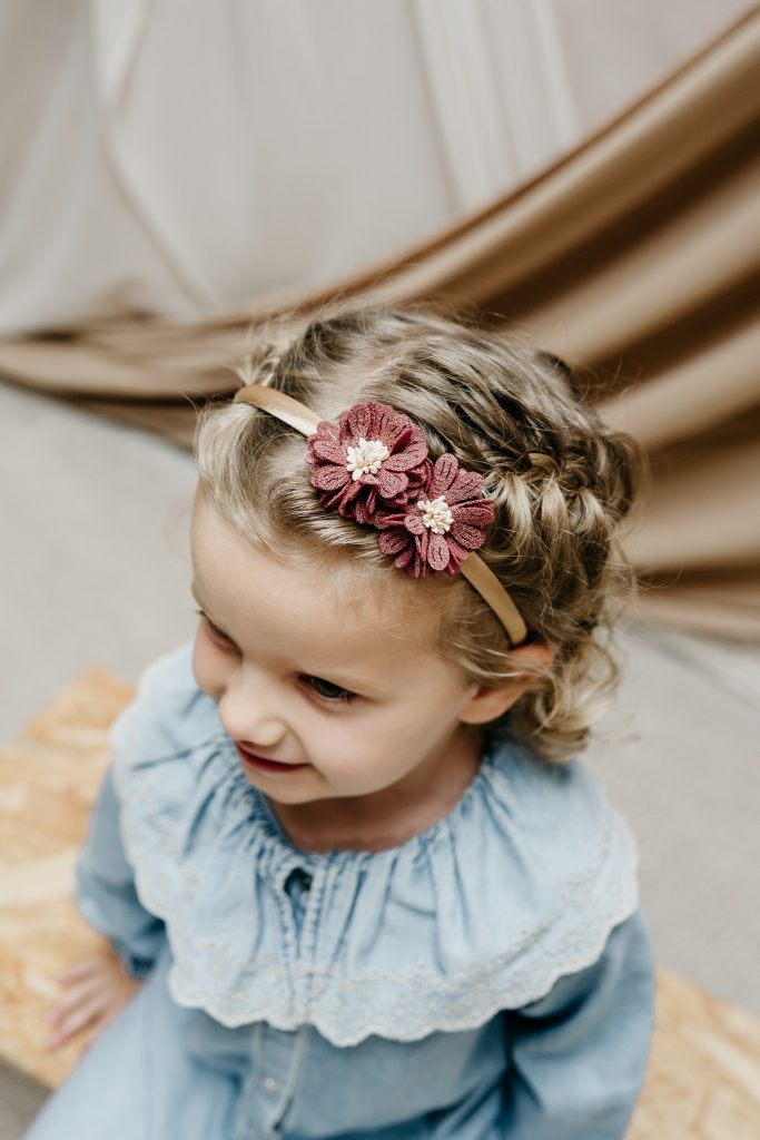 Diadeem Milou herfst. Bloemen