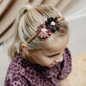 Diadeem Milou herfst. Bloemen