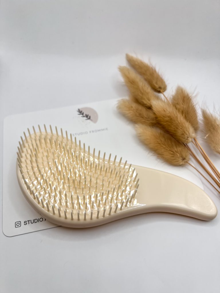 Haarborstel midi creme