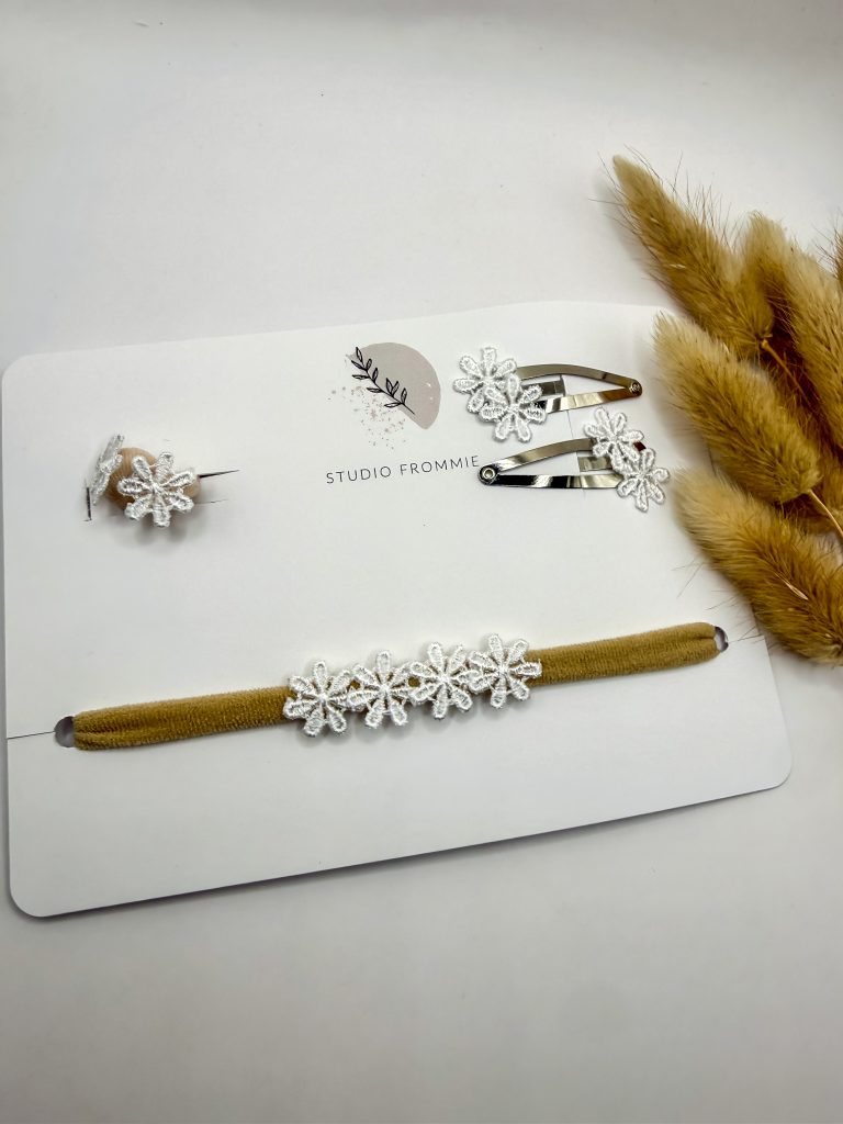 gift set flower white