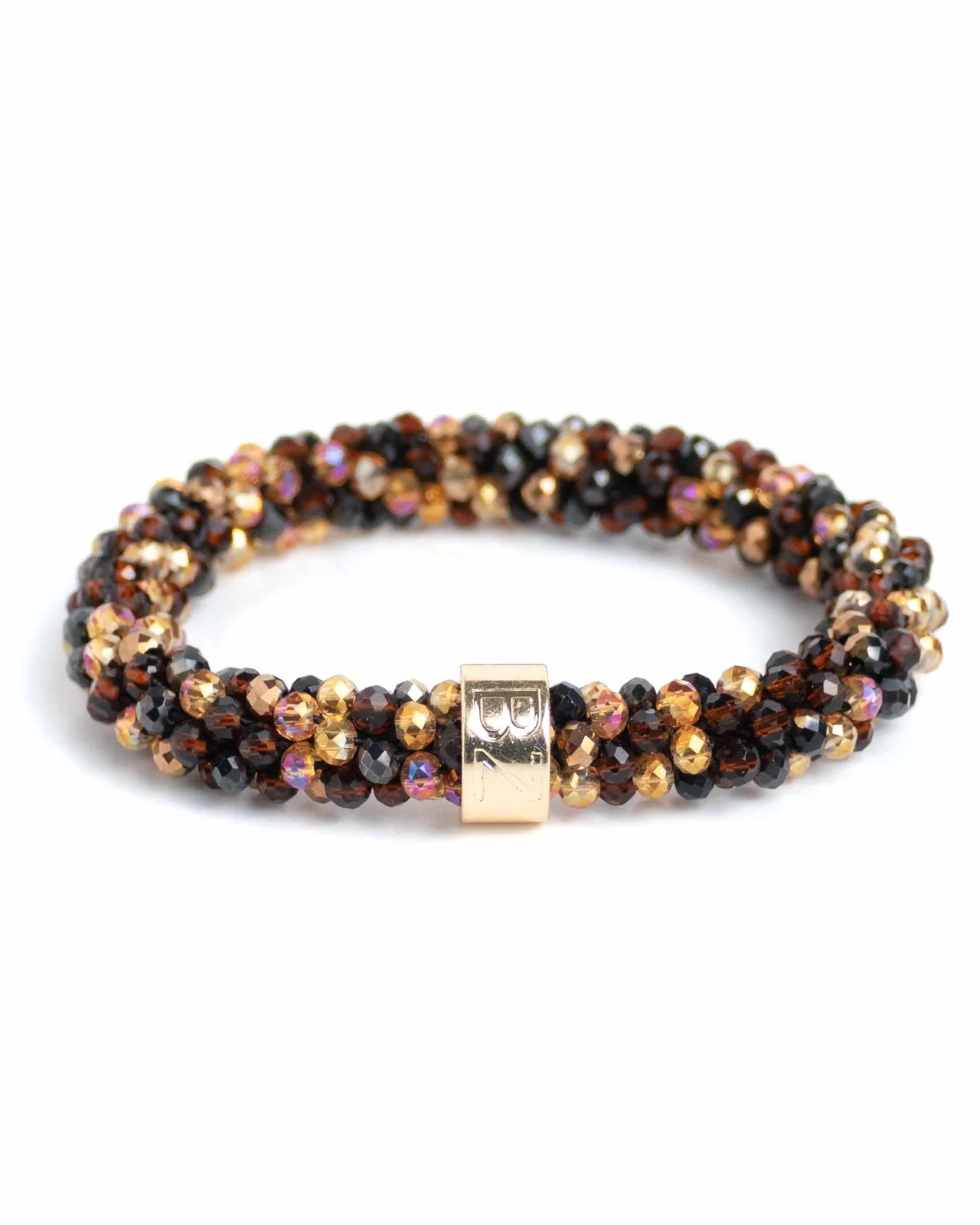 BEADZ - Bronze Brown Gold mix (RVS gold)