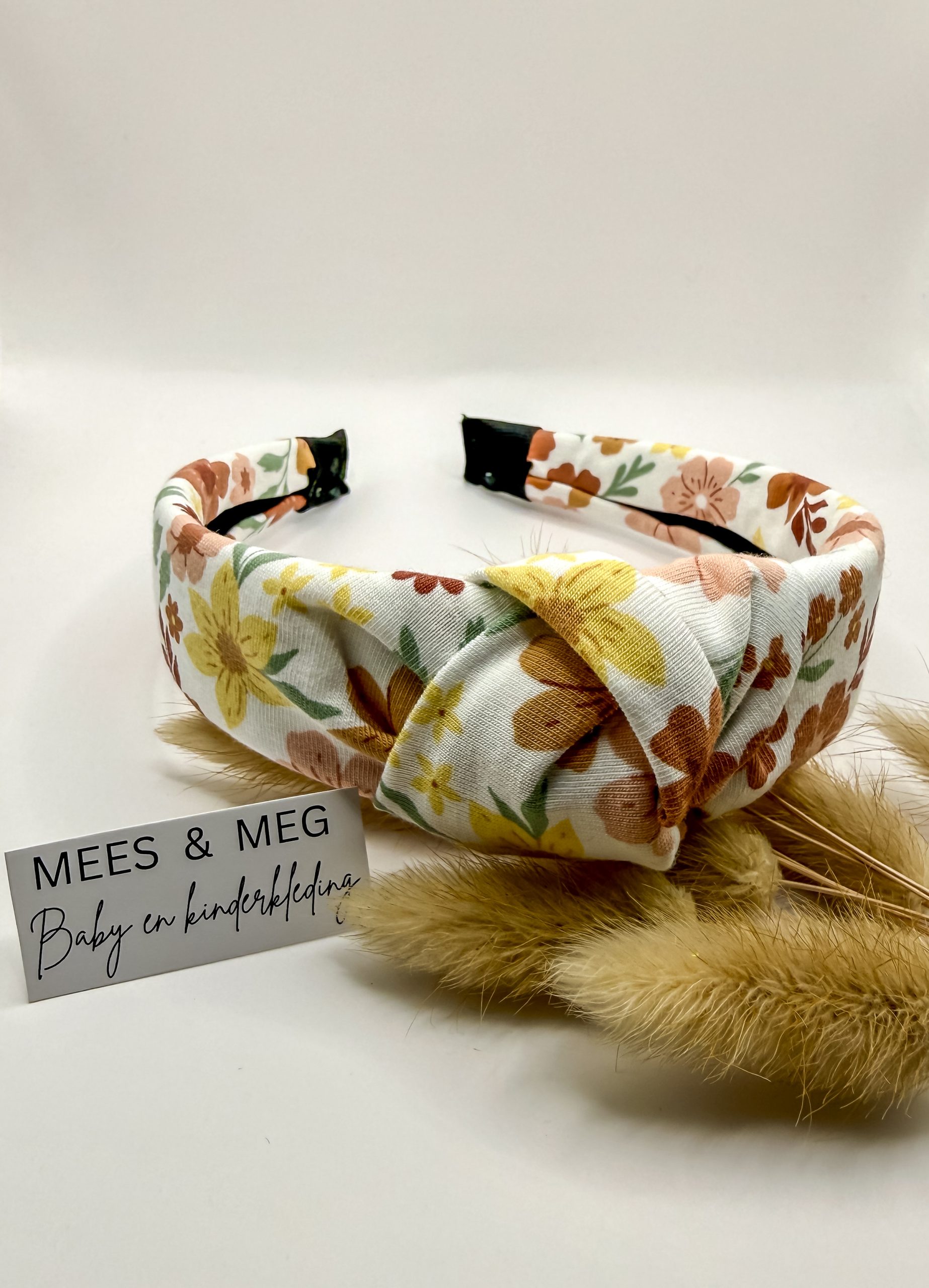 MEES & MEG x Studio Frommie | Diadeem knoop haarband - Festive Flower