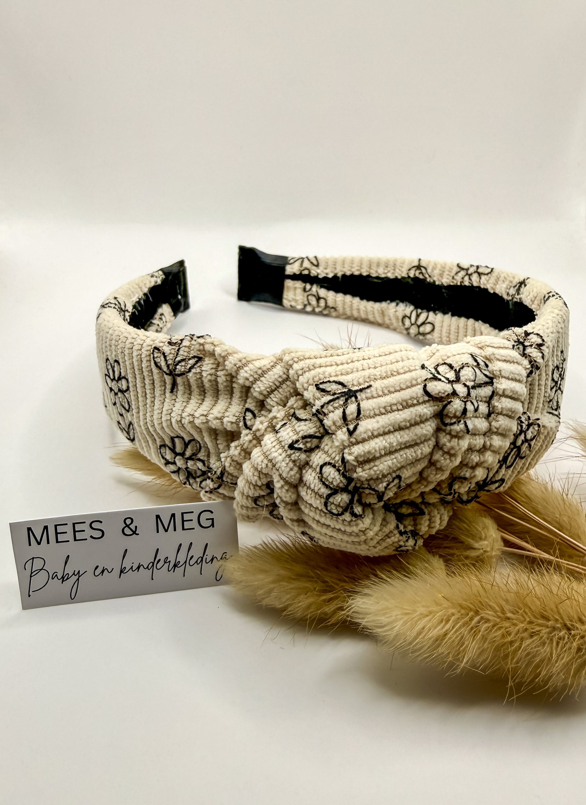 MEES & MEG x Studio Frommie | Diadeem knoop haarband - Daisy Bodega