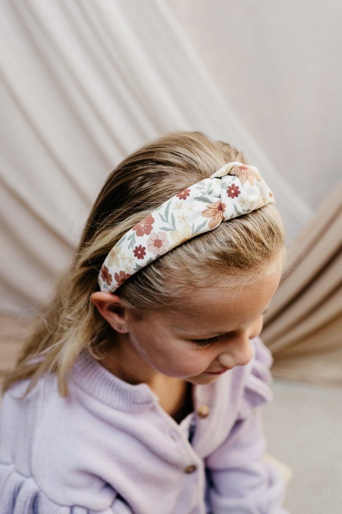 MEES & MEG x Studio Frommie | Diadeem knoop haarband - Festive Flower