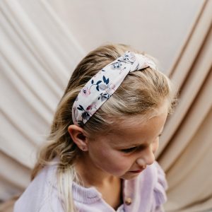Diadeem knoop haarband bloemen