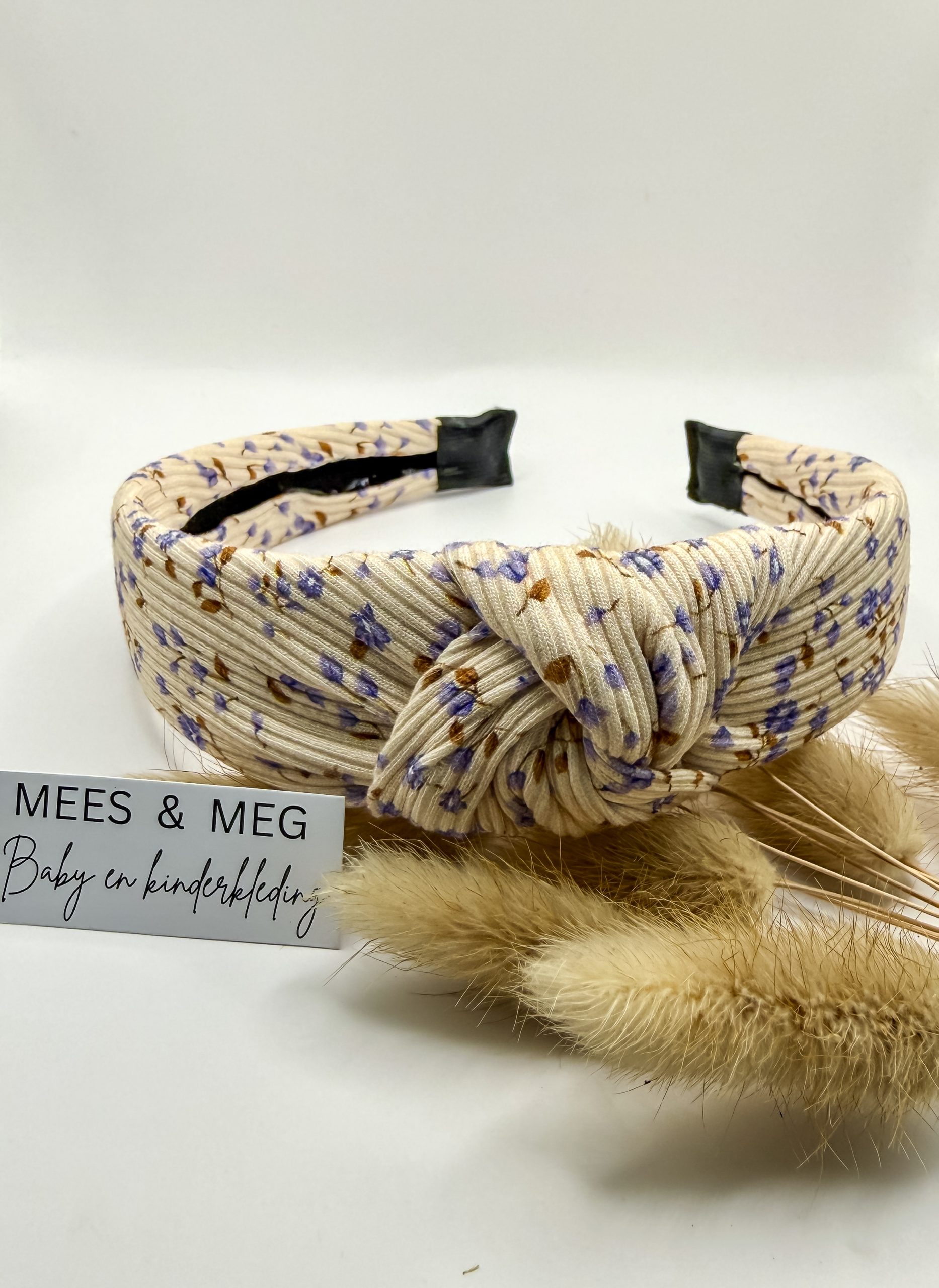 MEES & MEG x Studio Frommie | Diadeem knoop haarband - Lavender