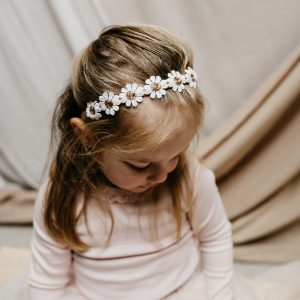 diadeem bronzen bloem