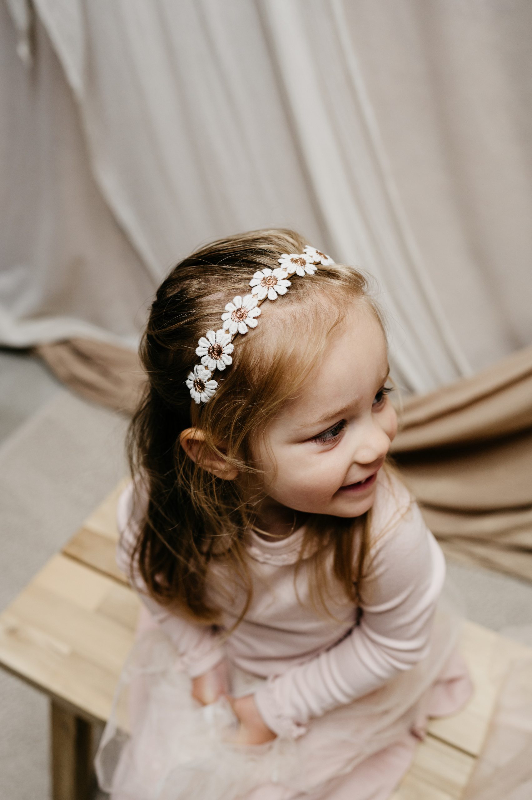 diadeem bronzen bloem