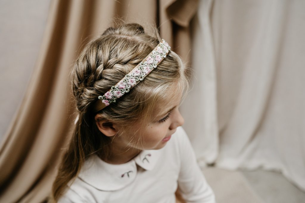 Diadeem Flower Vibe | Light Pink