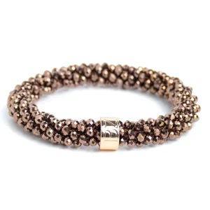 BEADZ - Chocolat Brown (RVS Gold)