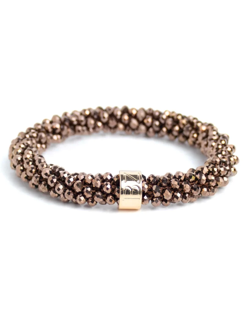 BEADZ - Chocolat Brown (RVS Gold)