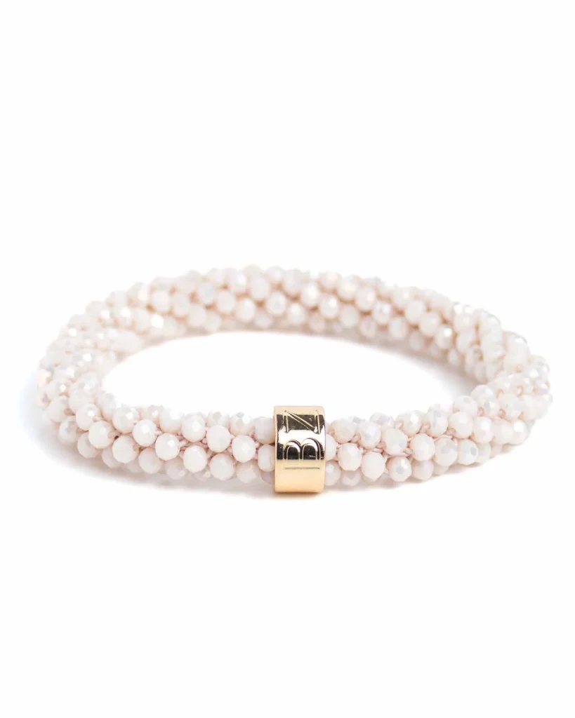 BEADZ - Ivory Soft Blush (RVS Gold)