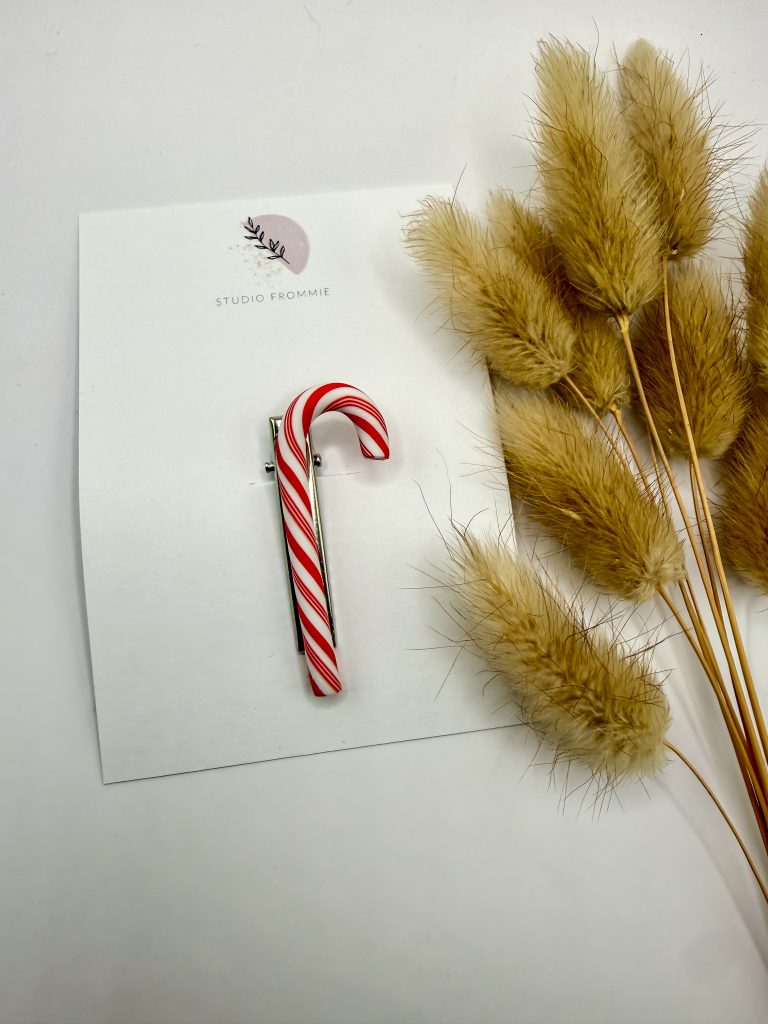 Haarspeldje kerst 6