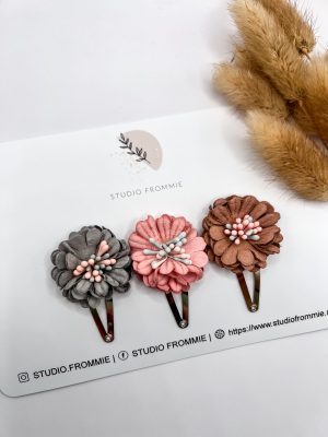 Haarspeldje Roos. Bloemen