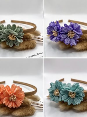 Diadeem milou voorjaar. Bloemen