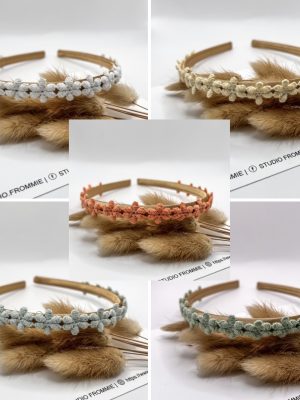 Diadeem lente. Bloemen