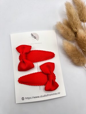 Setje haarspeldjes kerst