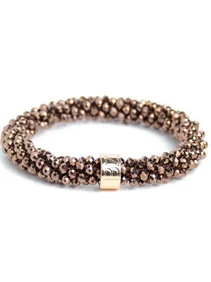 BEADZ - Chocolat Brown (RVS Gold)