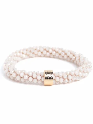 BEADZ - Ivory Soft Blush (RVS Gold)
