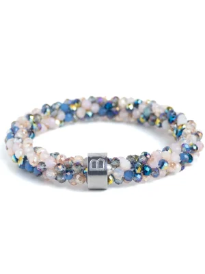 banditz beadz sky light mix rvs silver