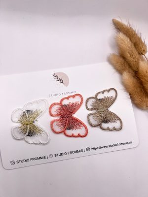 Antislip haarspeldje Vlinder. Antislip haarspeldje voor baby's en meisjes met dun of fijn haar
