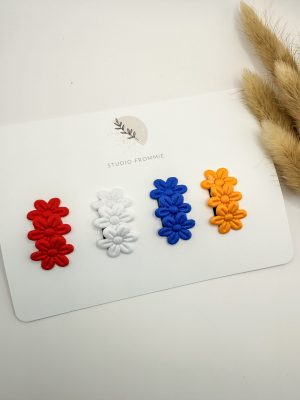 Setje antislip haarspeldjes koningsdag