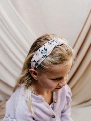 Diadeem knoop haarband bloemen