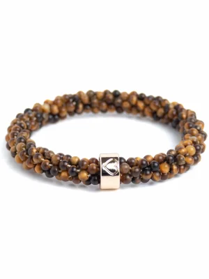 Banditz Natural Stone BEADZ - Tiger Eye (Gold)