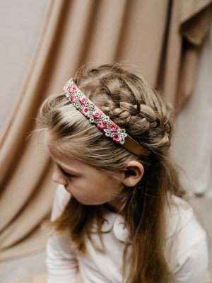 Diadeem Flower Vibe | Fuchsia
