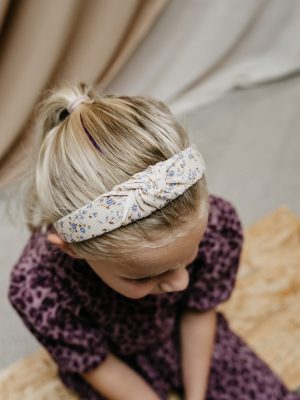 knoop haarband lavender